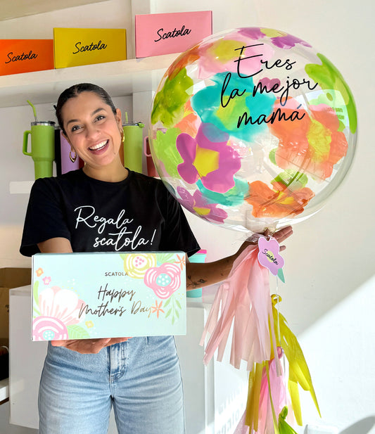 Globo y Candy Box Mothers Day