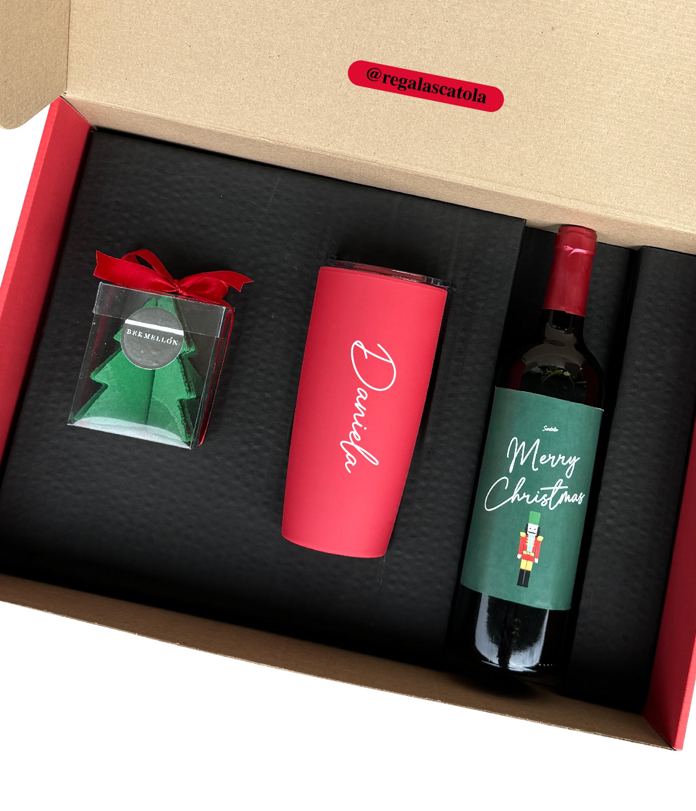 Christmas Wine Box