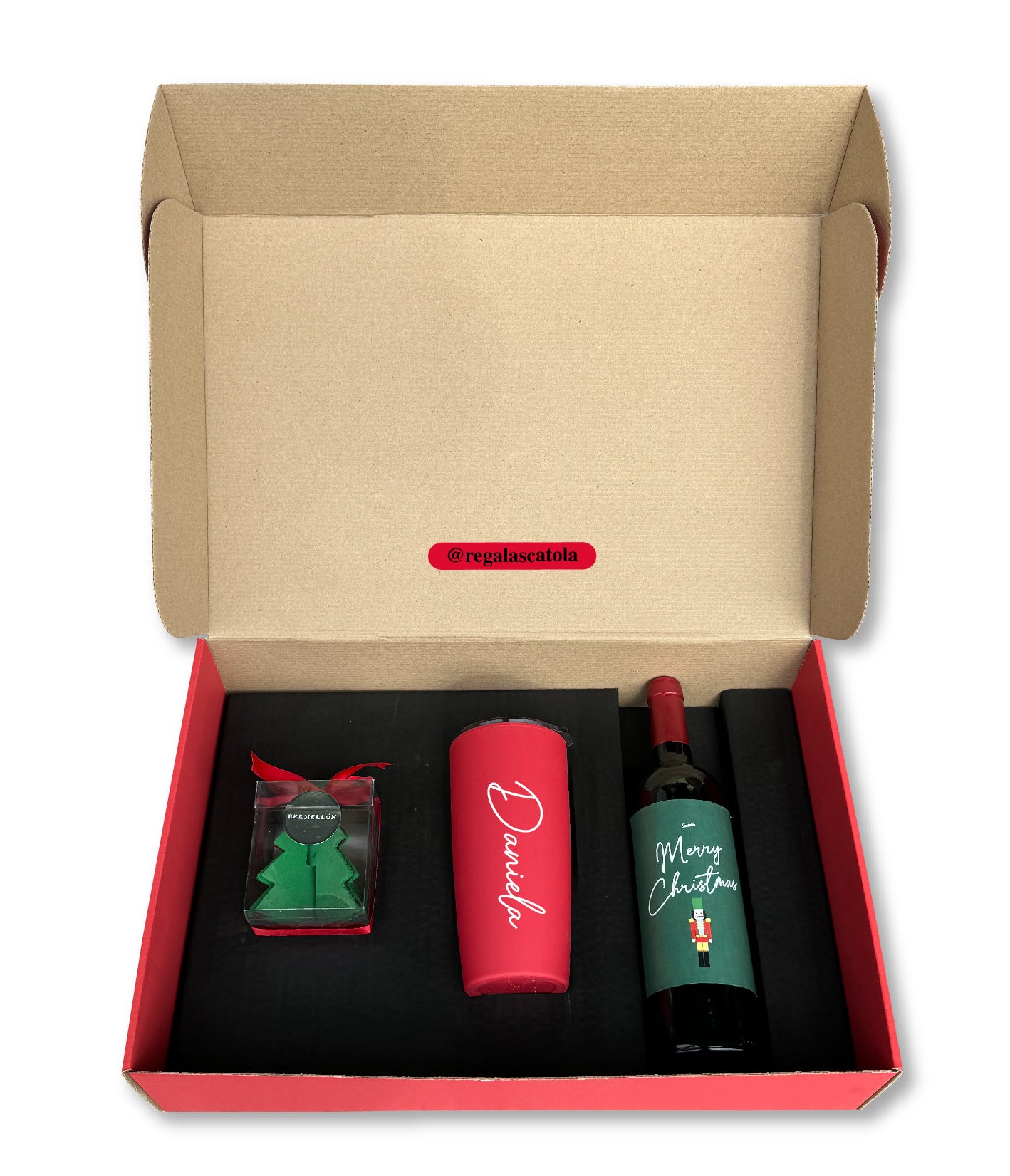 Christmas Wine Box
