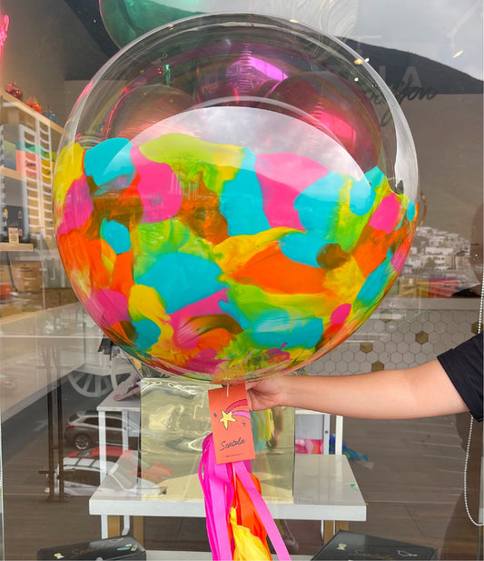 GLOBO Y CANDYBOX AMARILLA