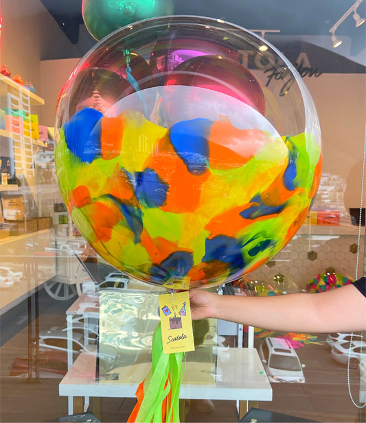 GLOBO Y CANDYBOX NARANJA