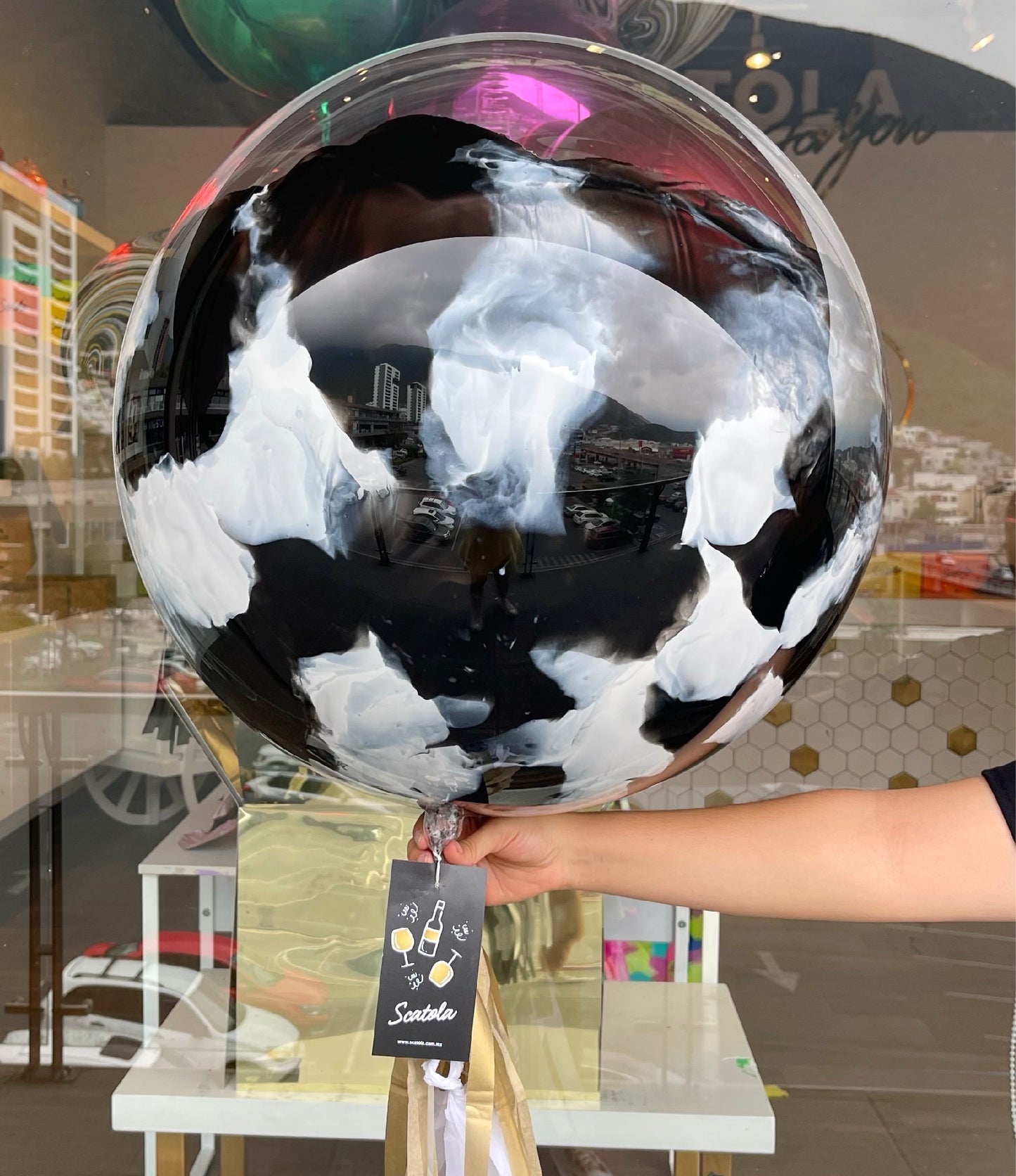 GLOBO Y CANDYBOX NEGRA