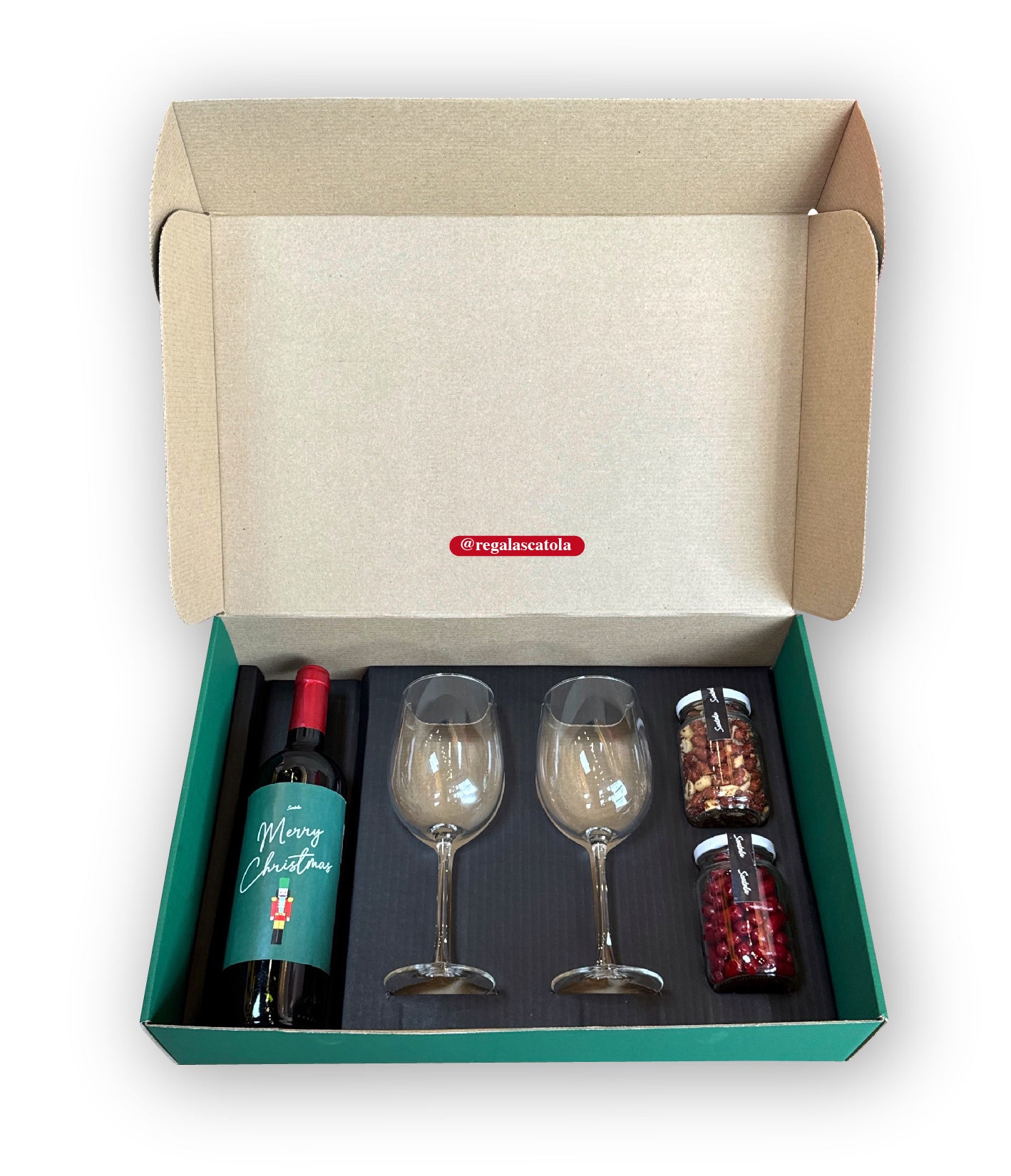 Wine Box Navideña