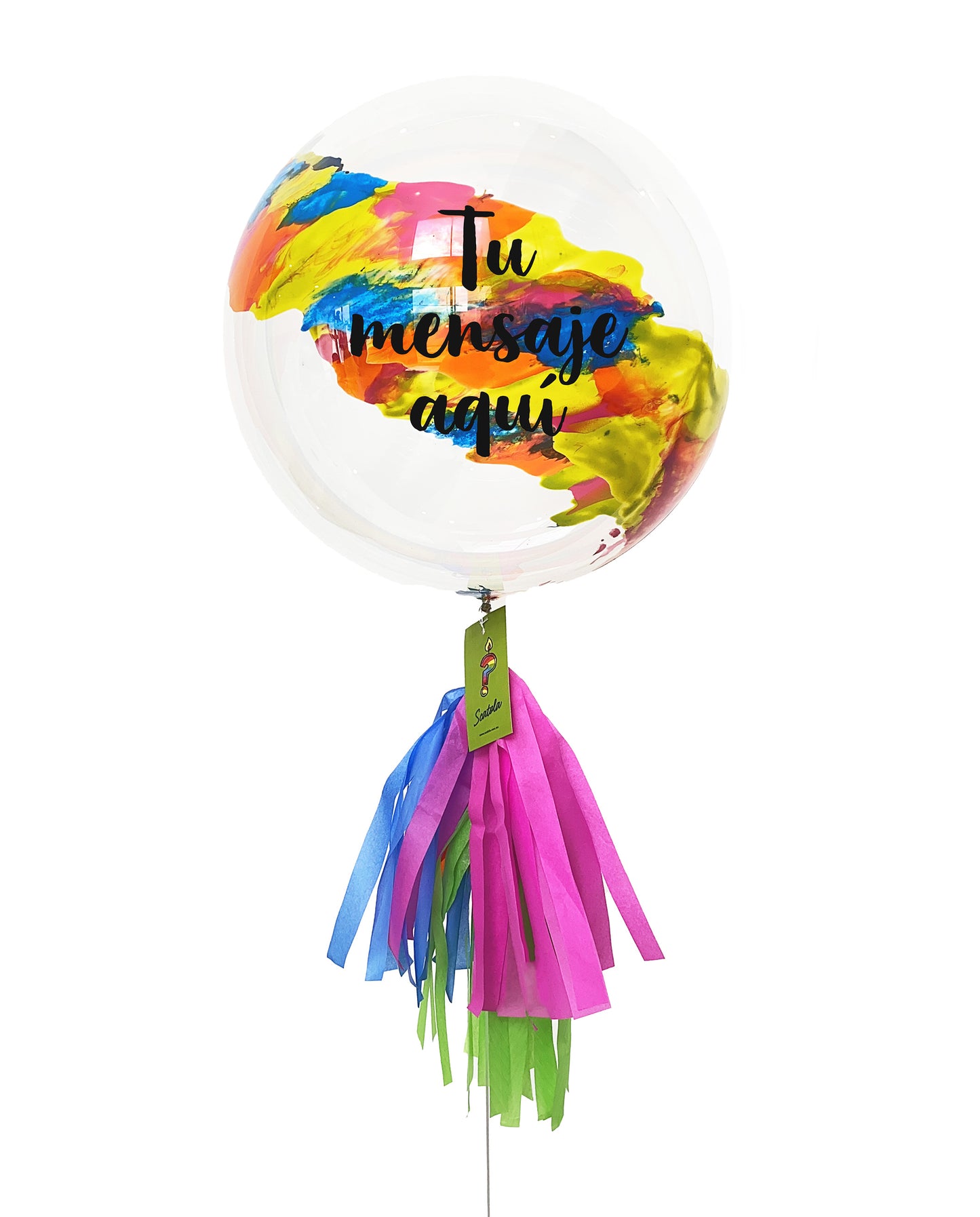 Personaliza tu burbuja stripe