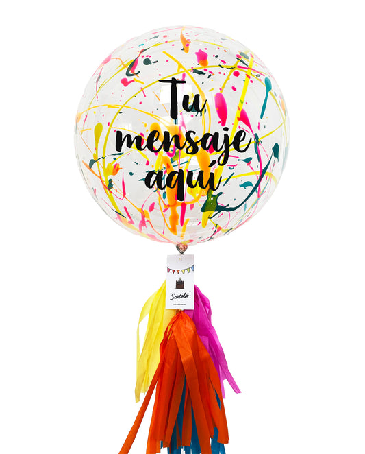 Personaliza tu burbuja splash