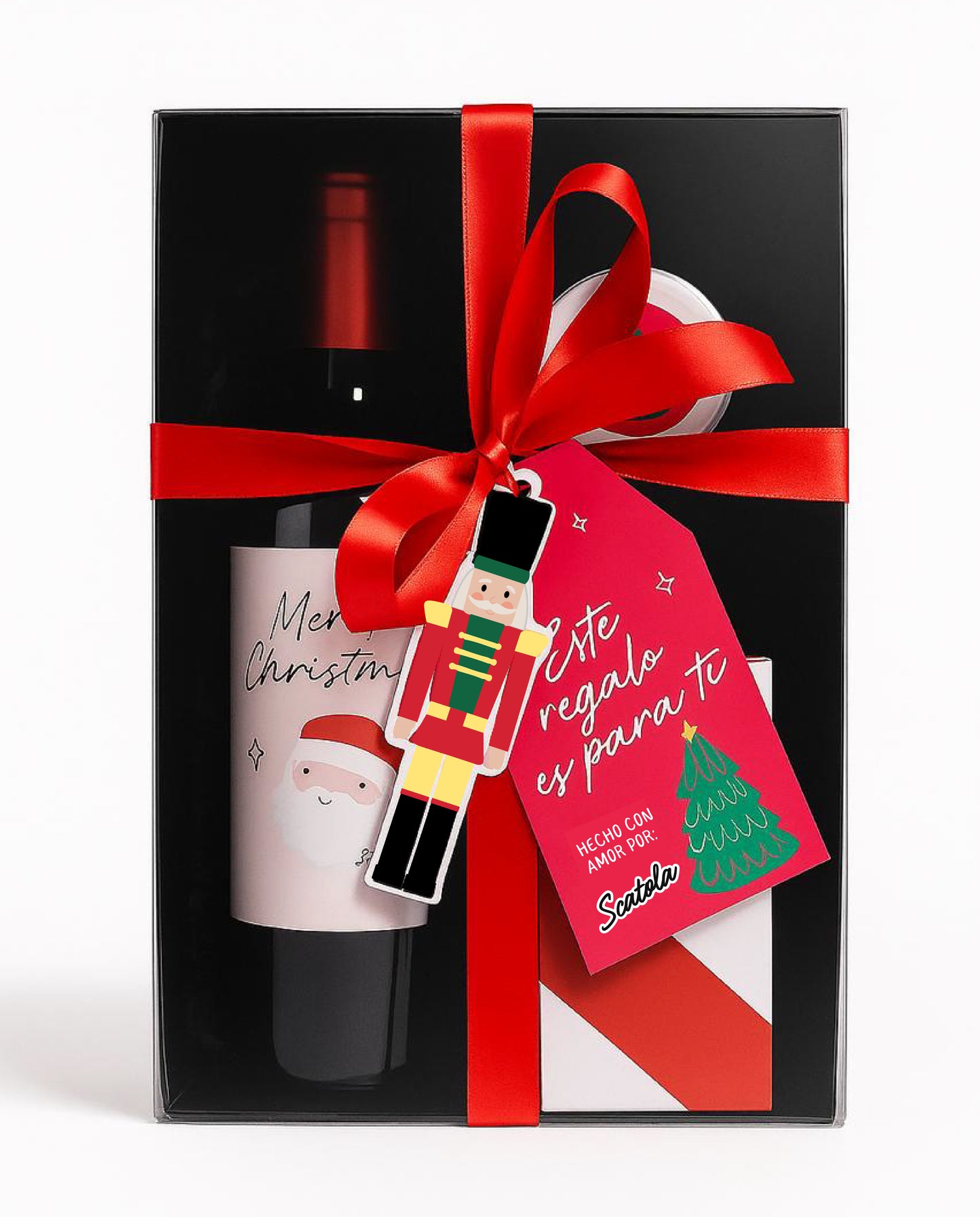 Basket Navideña Black