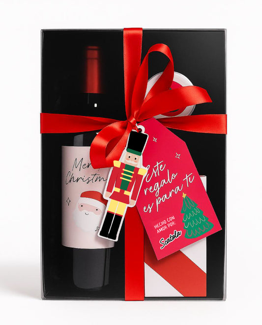 Basket Navideña Black