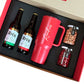 Beer Box con termo navideña