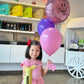 Termo con globos felices.